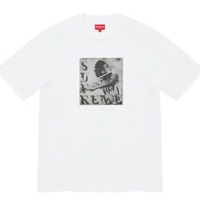 トップス20SS Supreme Javelin Label S White