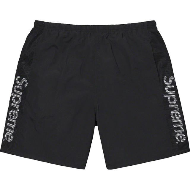 Supreme(シュプリーム)の【M】supreme Mesh Panel Water Short black メンズの水着/浴衣(水着)の商品写真