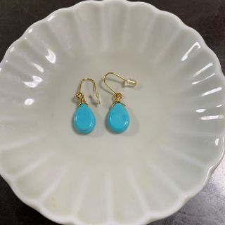 ターコイズ　ピアス(ピアス)