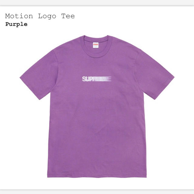 メンズSupreme 2020ss Motion Logo Tee