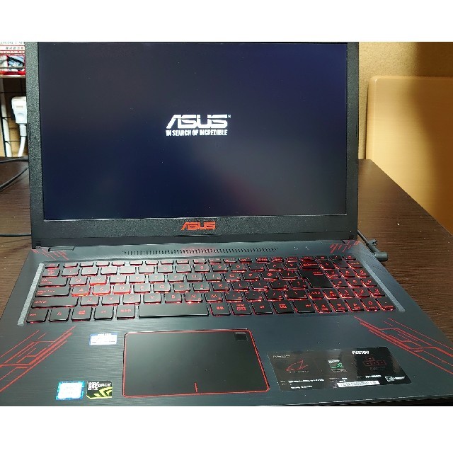 ASUS(エイスース)のASUSゲーミングノートパソコン スマホ/家電/カメラのPC/タブレット(ノートPC)の商品写真