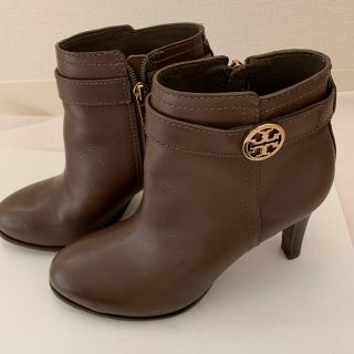 トリーバーチ(Tory Burch)のsugiai様TORY BURCH ブラウンショートブーツ(ブーティ)