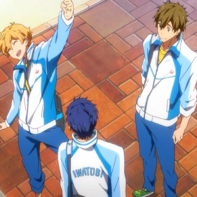 最終値下げ Free! 岩鳶ジャージ 岩鳶高校 コスプレ ジャージ上下 Free! 岩鳶高校 ジャージ 七瀬遙 コスプレ衣装