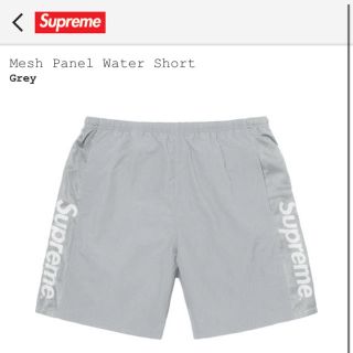 シュプリーム(Supreme)のMサイズ supreme mesh panel water short(ショートパンツ)