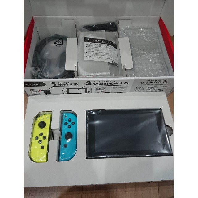 Nintendo Switch ネオンイエロー/ネオンブルー 2
