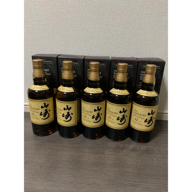 サントリー ウィスキー山崎12年 700ml×5本