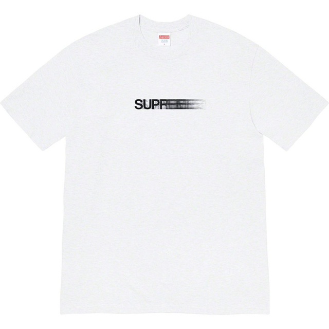 Supreme(シュプリーム)のSupreme motion logo Tee Ash grey XL メンズのトップス(Tシャツ/カットソー(半袖/袖なし))の商品写真