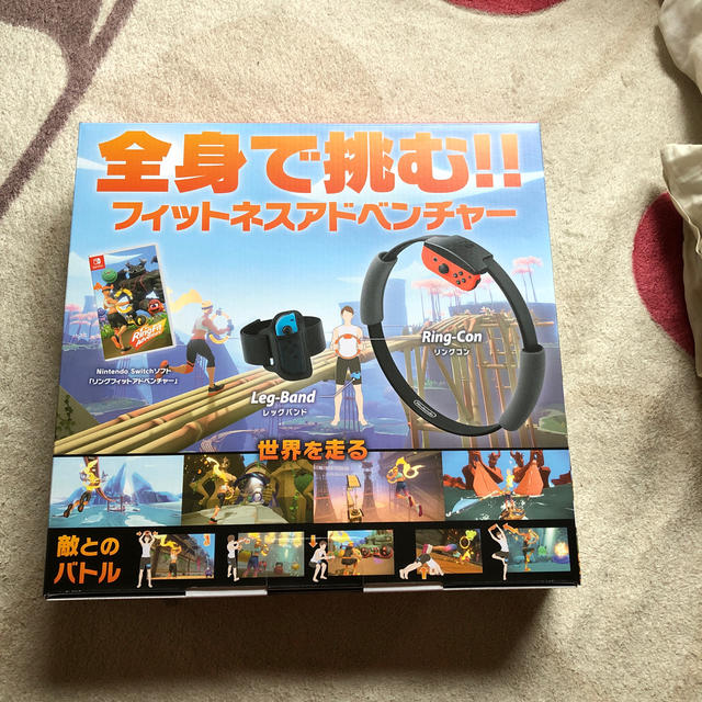 任天堂(ニンテンドウ)のリングフィット アドベンチャー Switch エンタメ/ホビーのゲームソフト/ゲーム機本体(家庭用ゲームソフト)の商品写真