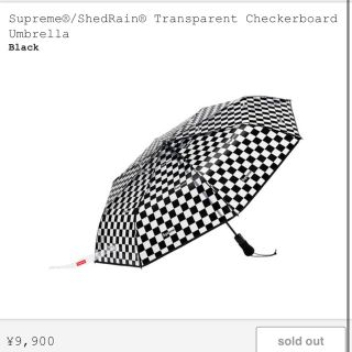 Supreme ShedRain Transparent Umbrella