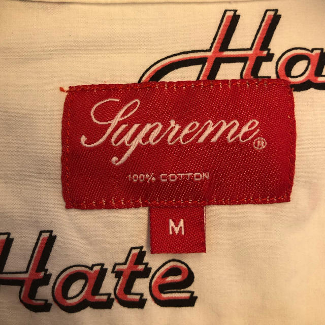 supreme hate logo shirt M/シュプリームシャツ 1