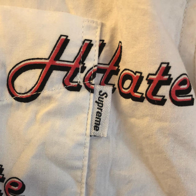 supreme hate logo shirt M/シュプリームシャツ 2