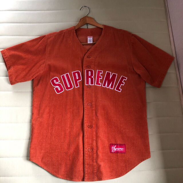 Corduroy Baseball Jersey supreme シュプリーム