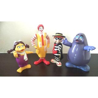 マクドナルド(マクドナルド)の【1993年製】マクドナルド ドナルド バーディー ハンバーガー グリマス (キャラクターグッズ)