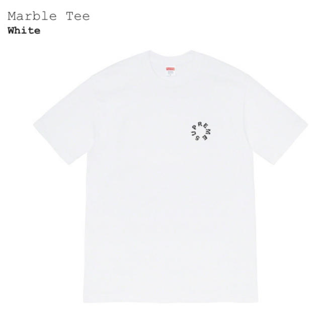 supreme marble tee