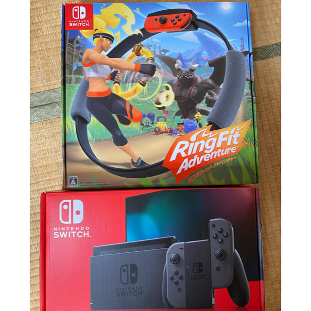 任天堂switch 本体&リングフィットアドベンチャー　セット