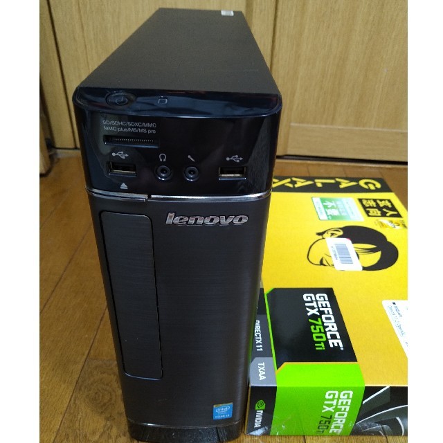 GTX750Ti装着ゲーミングPC☆i5-4430/SSD+HDD/H530s GTX750Ti装着ゲーミングPC☆i5-4430/SSD+HDD/H530s