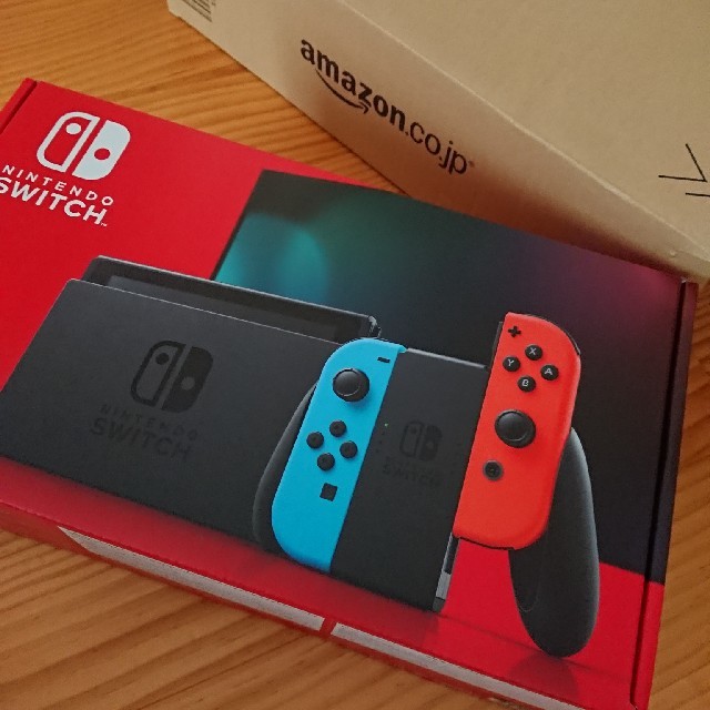 【新品未開封】Nintendo Switch本体 Joy-Con(L)ネオンブル