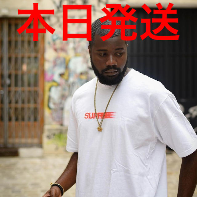 supreme Motion Logo Tee    白 モーション ロゴ