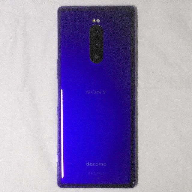 docomo ドコモ SO-03L Xperia1パープル  おまけ付