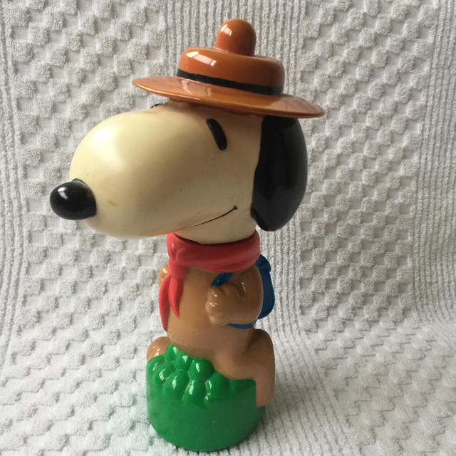 SNOOPY(スヌーピー)のアンティーク 1950年代SNOOPY水筒 エンタメ/ホビーの美術品/アンティーク(その他)の商品写真