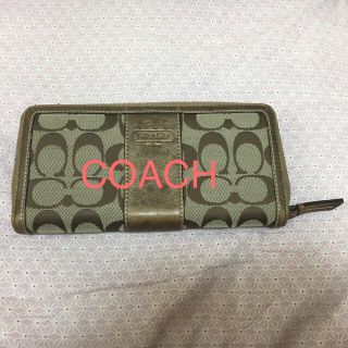 コーチ(COACH)の《COACH》長財布(財布)