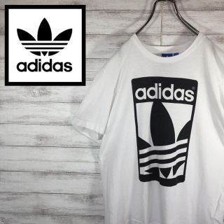 アディダス(adidas)のadidas 　アディダスオリジナルス　Tシャツ　デカロゴ　Mサイズ　送料無料(Tシャツ/カットソー(半袖/袖なし))