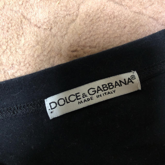 DOLCE&GABBANA(ドルチェアンドガッバーナ)のドルチェアンドガッパーナ  インパクト クラッシュロゴロンT レディースのトップス(Tシャツ(長袖/七分))の商品写真