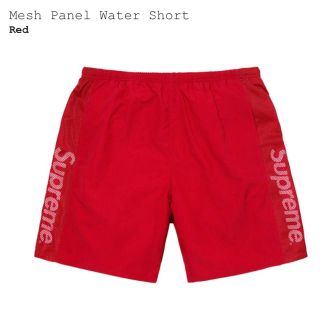 シュプリーム(Supreme)のシュプリーム　メッシュパネル　ウォーターショート(水着)