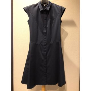 カルヴェン(CARVEN)のCARVEN  ネイビーワンピース(ひざ丈ワンピース)