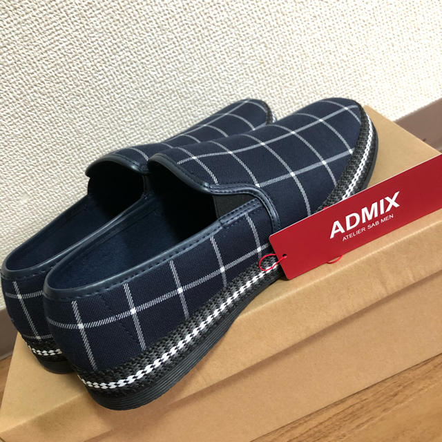 ADMIX スリッポン　定価9800+税　サイズ43 27cm メンズの靴/シューズ(スリッポン/モカシン)の商品写真