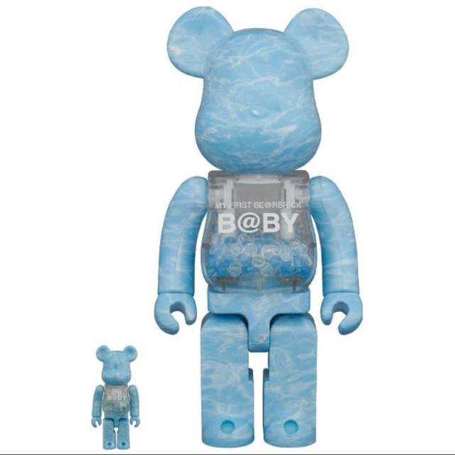 その他MYFIRST BE@RBRICK  WATER CREST 100%&400%