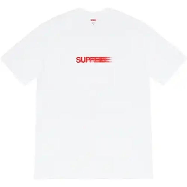 M Supreme Motion Logo Tee White ホワイト