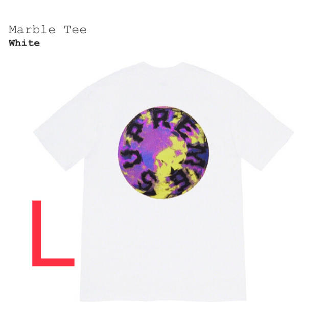 Supreme(シュプリーム)のSupreme Marble Tee マーブル メンズのトップス(Tシャツ/カットソー(半袖/袖なし))の商品写真