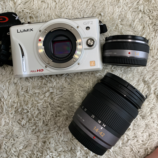 値下げ!LUMIX GF2 ホワイト 値下げ!LUMIX GF2 ホワイト