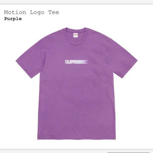 supreme motion logo tee Mトップス