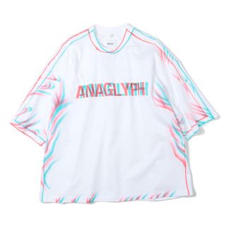 バレンシアガ(Balenciaga)のdoublet / ANAGLYPH HAND-PAINTED T-SHIRT白(Tシャツ/カットソー(半袖/袖なし))