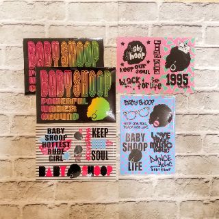 ベイビーシュープ(baby shoop)の①baby shoop ノベルティステッカー 5枚セット 非売品　シュープ(ノベルティグッズ)