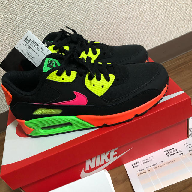 NIKE AIR MAX 90 NEON 29cm 新品 未使用 国内正規品