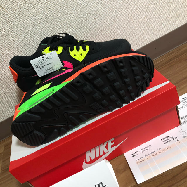 Nike air max 90 NEON 26cm 希少　東京限定