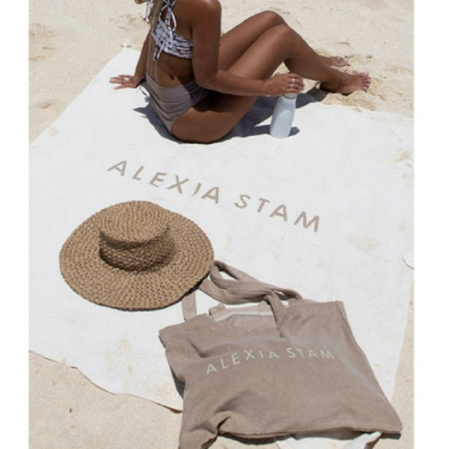 ALEXIA STAM(アリシアスタン)のALEXIA STAM Beach Bag Set レディースのバッグ(トートバッグ)の商品写真