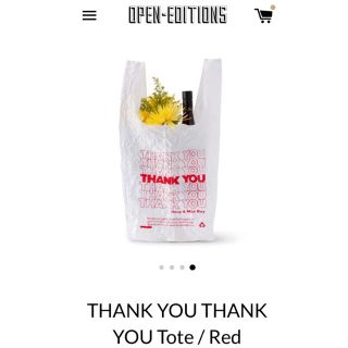 ドゥーズィエムクラス(DEUXIEME CLASSE)のOPEN-EDITIONS THANKYOU TOTE BAG エコバッグ(エコバッグ)