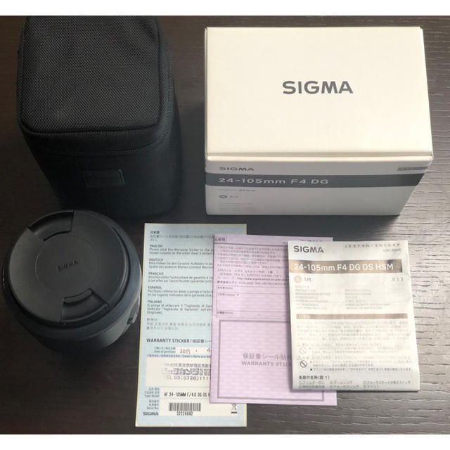 SIGMA(シグマ)のSIGMA24-105㎜ F4 DG art Canon EFマウント標準レンズ スマホ/家電/カメラのカメラ(レンズ(ズーム))の商品写真