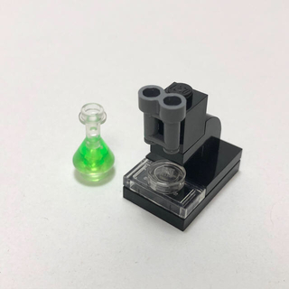 レゴ(Lego)の【新品未使用】レゴ　LEGO 顕微鏡　フラスコ　実験　研究(積み木/ブロック)