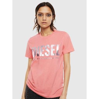 ディーゼル(DIESEL)の《新品未使用＆公式サイト完売》DIESEL ディーゼル Tシャツ ピンク M(Tシャツ(半袖/袖なし))