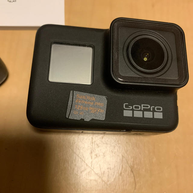 gopro7 black チャージャー+バッテリー　SDカード有り128GB