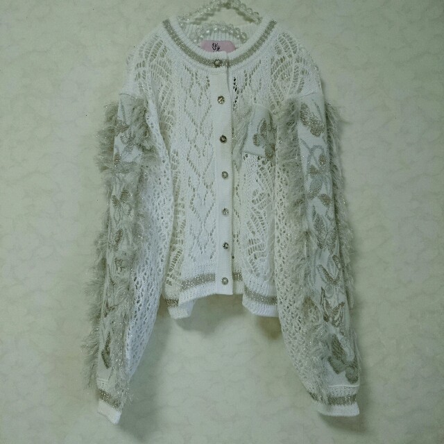 rurumu: バタフライカーディガン butterfly knit CDトップス