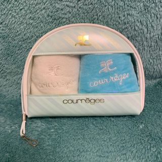 クレージュ(Courreges)の✳︎クレージュ　大判ハンドタオル2枚セット✳︎(ハンカチ)