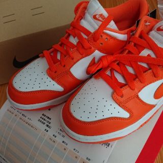 NIKE DUNK LOW "ORANGE BLAZE" Syracus 28(スニーカー)