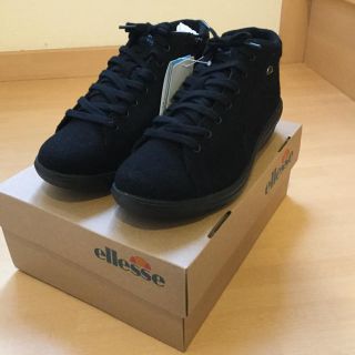 エレッセ(ellesse)のellesse EFW8347  Black 23.0cm(ブーツ)