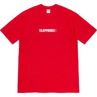 シュプリーム(Supreme)のXL Supreme Motion Logo Tee 赤 国内正規品(Tシャツ/カットソー(半袖/袖なし))